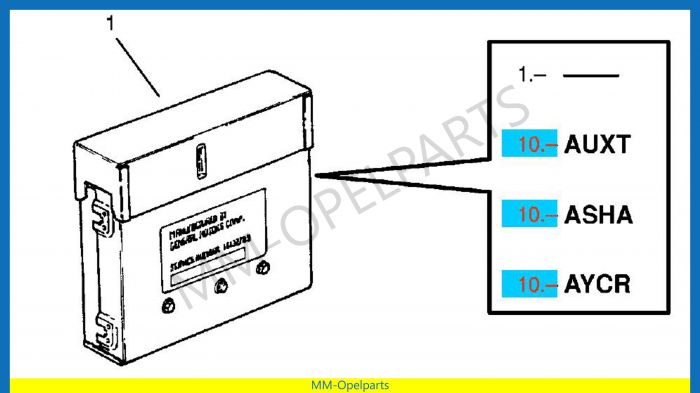 Control unit C14NZ