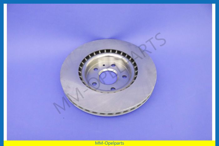 Brake disc front, 337-mm x 30-mm, ventilated. 