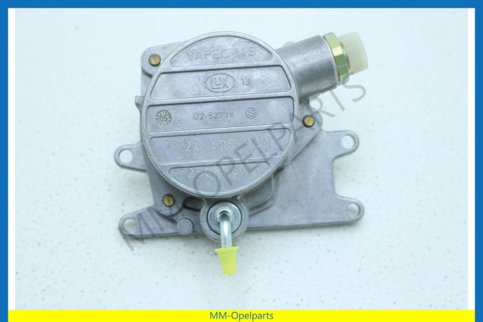 Vacuumpump, brakes