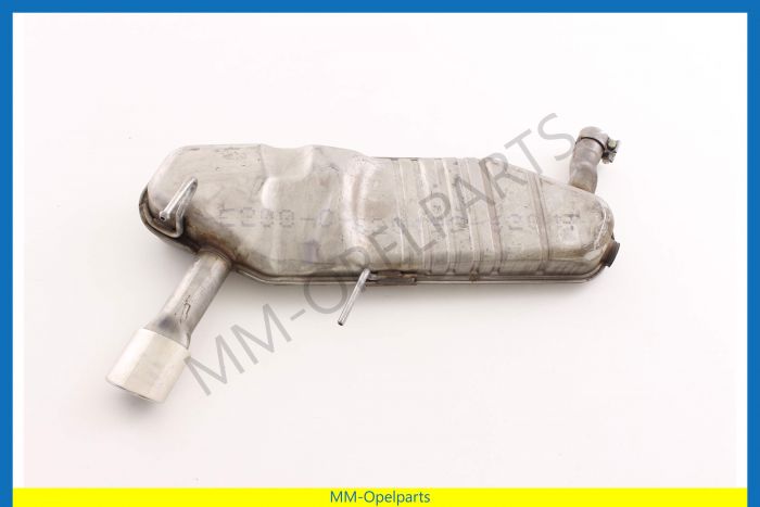 Silencer, with chrome end