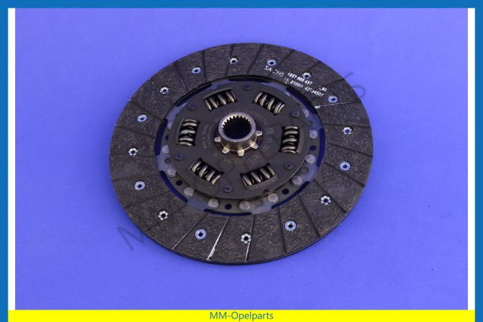 Clutch plate, 240mm 23 teeth, Sachs