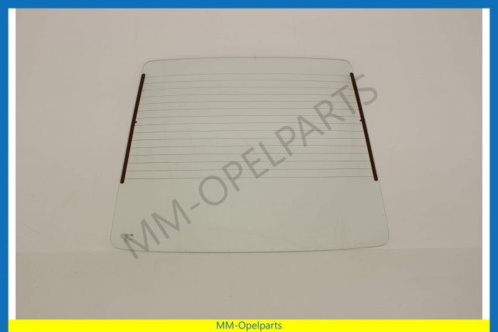 Rearglas, clear, heatable