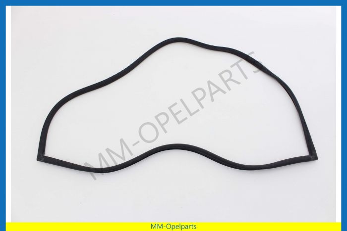 Front windscreenrubber without flute for trim from Vin-number D1000029