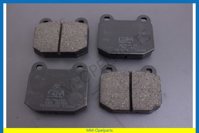 Brake pad set