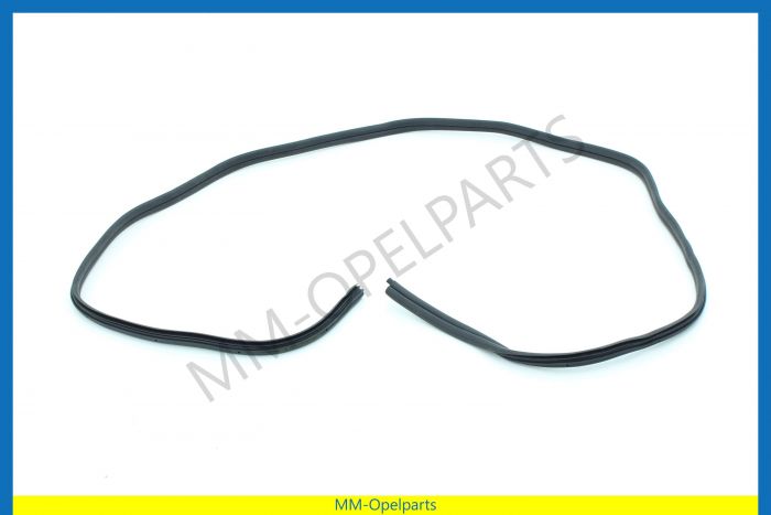 Weatherstrip, front door, right