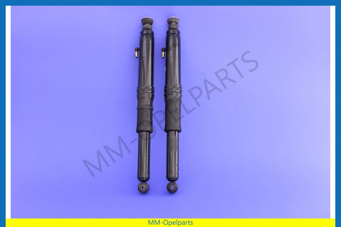 Rear shock absorber, with height regulation, set