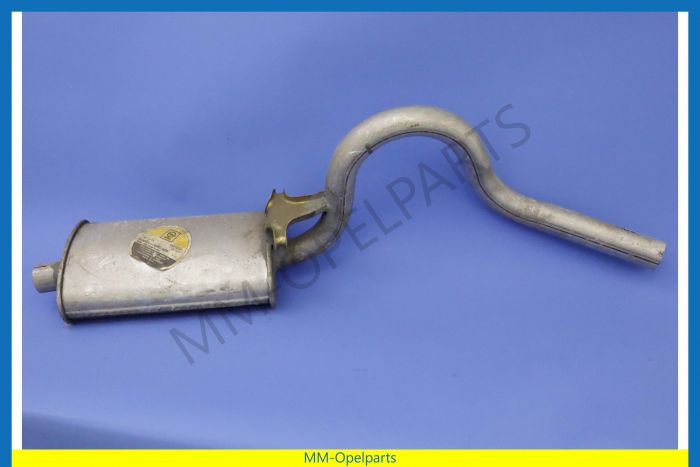 Middle silencer Hatchback (CC) 1.2N,S /1.3 N,S/1.6N,S