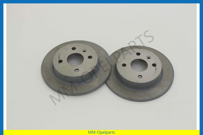 Brake discs SET 4 Holes Astra G/H Zafira A Meriva A