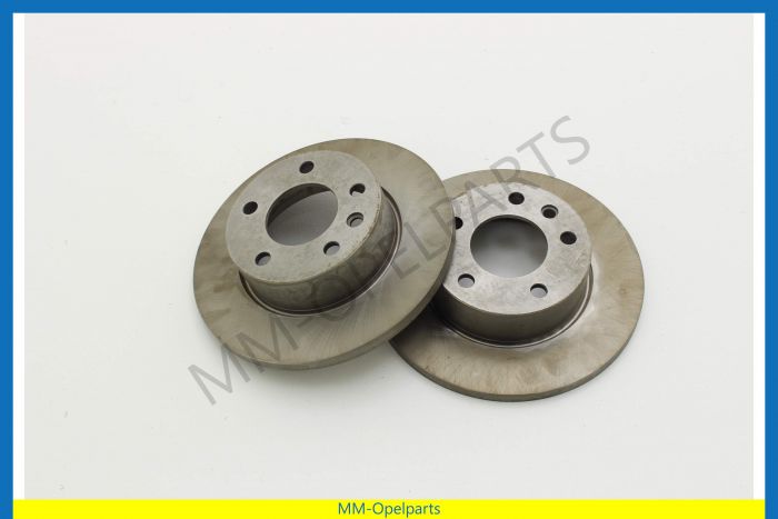 Brake discs front, 258x12.6 MM, SET (see info)