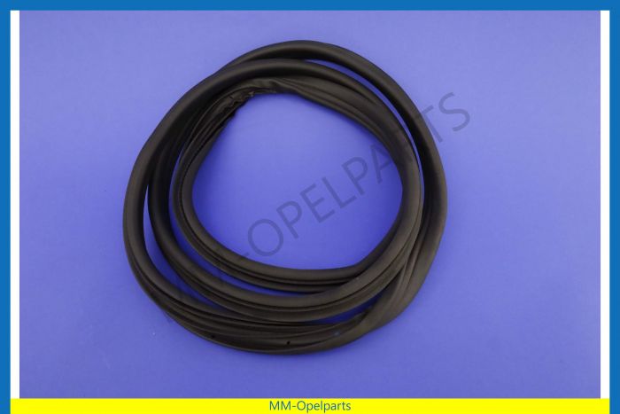 Door rubber right front black