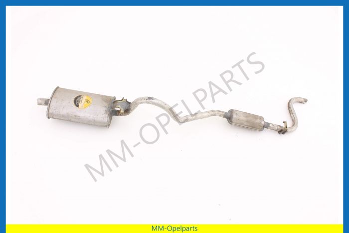 Middle silencer with end silencer 1.0N/1.2N  Caravan