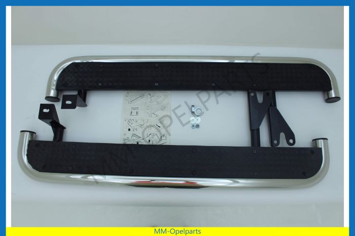 Footboard SET Chrome