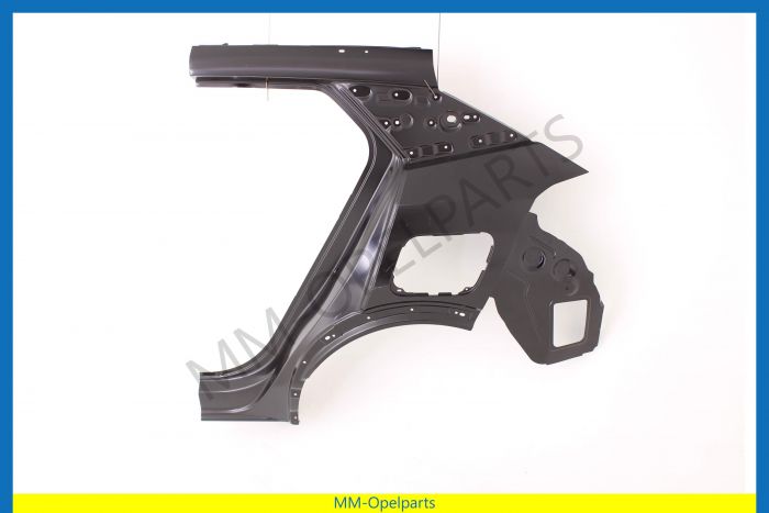 Rear panel, left ATTENTION PEUGEOT PART