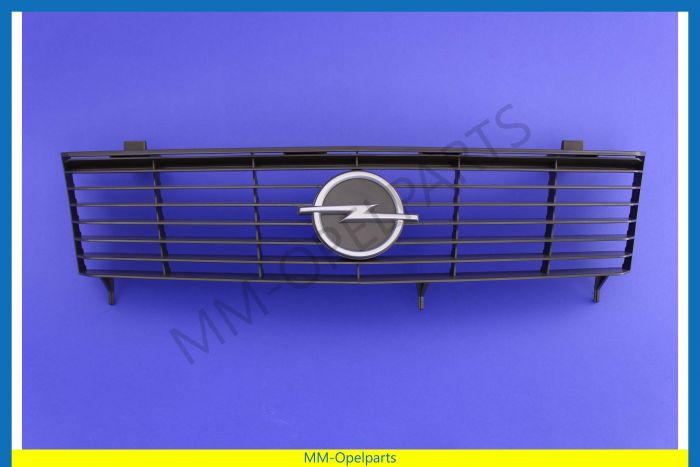 Grille, grey, with Emblem 