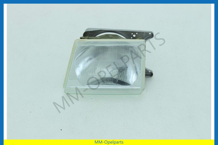 Headlight left square Duplo Carrello