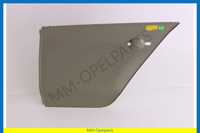 Door plate rear left A6