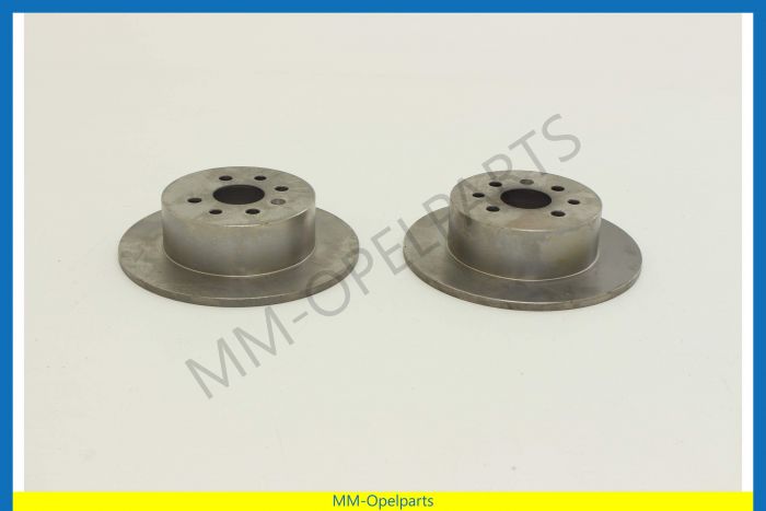 Brake discs SET rear Vectra B