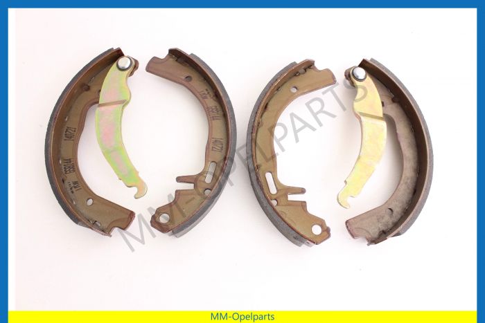 Brake shoe set rear, 1.0/1.1/1.2   200 x 28-mm