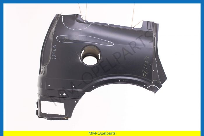 Side panel, right