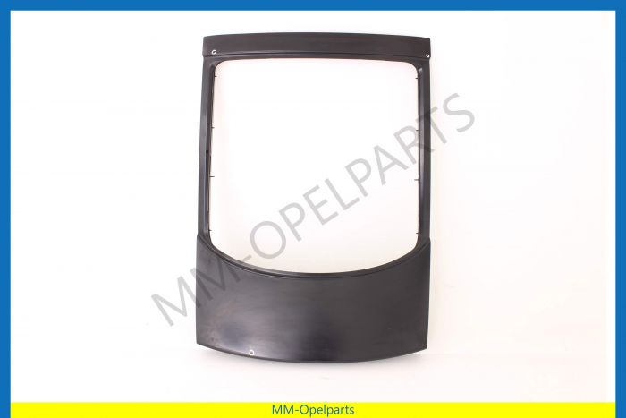 Tailgate without holes for wiper 