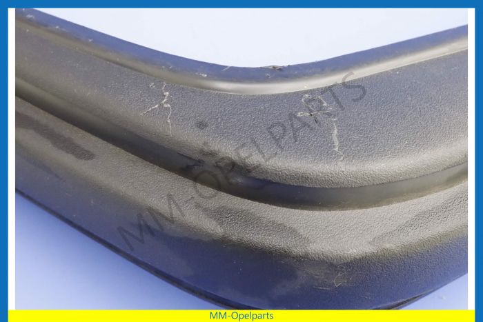 Front bumper with reinforcement,  black  B2