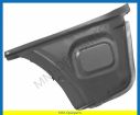 Rear lower corner, 3/5-drs, (H/B) left
