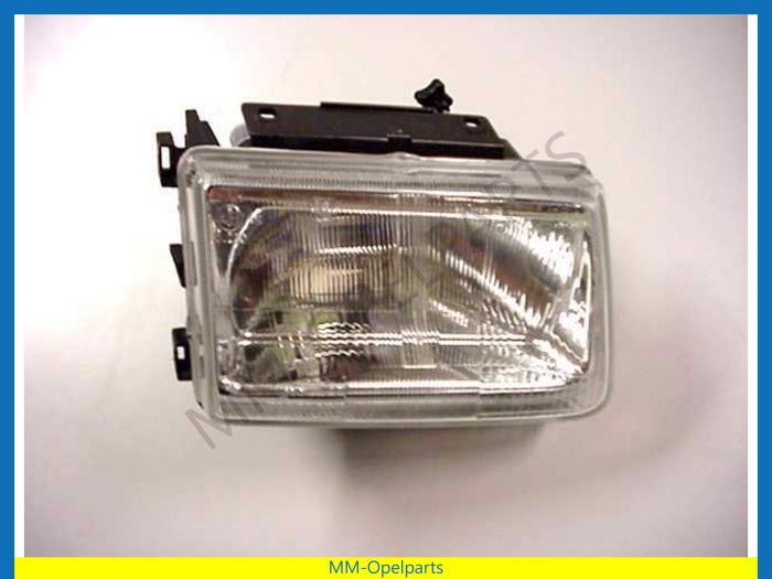Headlight, right, elect. adjustable, right side traffic (DEPO)