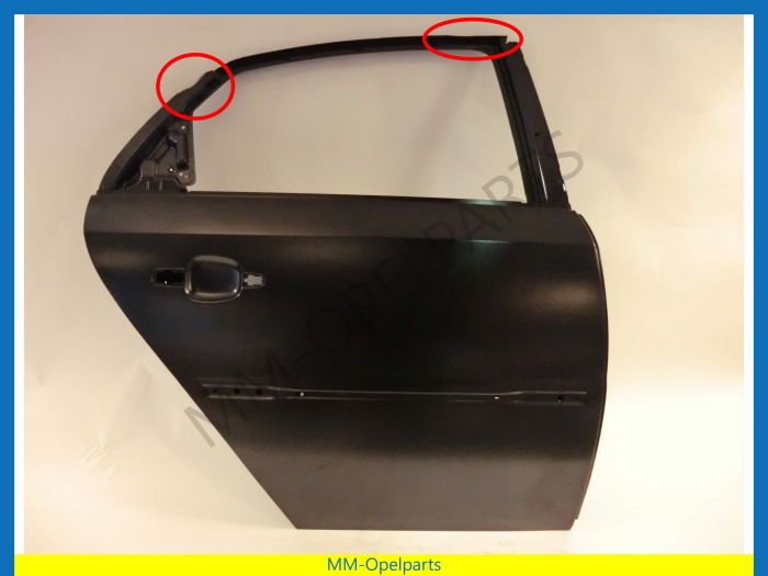 Door right rear  5-drs  Hatchback Vectra C