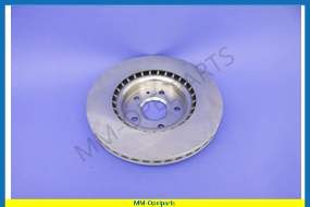 Brake disc front, 337-mm x 30-mm, ventilated. 