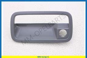 Handle grab plate gray leftt front