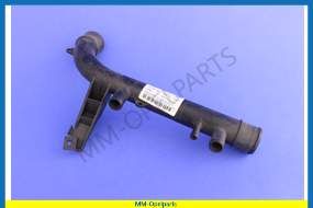 Connecting tube, radiator to engine,