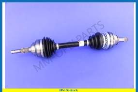 Drive shaft, complete, without impulse sender, left