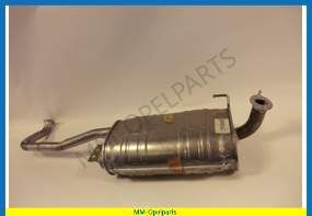 Middle exhaust pipe  3.1TD until t/m  4/95(AE/JF) 