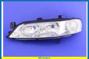 Headlight H7/H7, left (right hand traffic) Ident FG, Carello