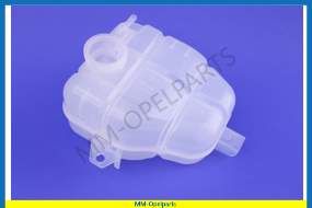 Expansion tank radiator