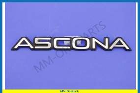 Emblem, ASCONA, black