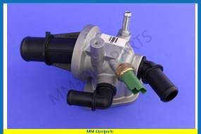 Thermostat body, with gasket