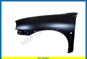 Front wing left  Corsa B with hole for side lamp