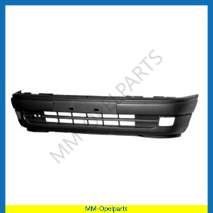 Front bumper black Astra 94-, with holes for fog lamps