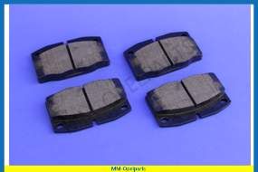Brake pads, 15 x 100 x 59 Delphi