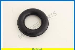 Holding rubber silencer