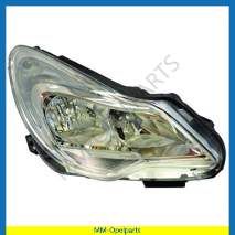 Head lamp right with flasher light