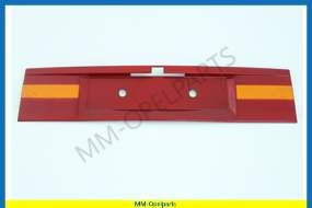 Moulding trunk lid, red/orange