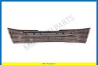 Front bumper with carrier, dark brown/black without fog lights (see info)