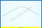Strip Bumper front, chrom, left until Vin-number L1999999