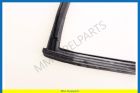 Rear window rubber, 