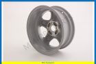 Rim, aluminium,  6 JX15 ET49, Silver, 5 spokes (Ident QG)
