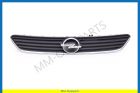 Radiator grille black, chrome moulding/emblem