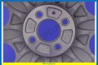 Rim, aluminium, 5 1/2J X 14, 4 gaats, Silver, Ident NG (Attention: only 1 available)