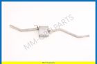 Middle silencer left  2.5E/2.8H/3.0E,S,H 